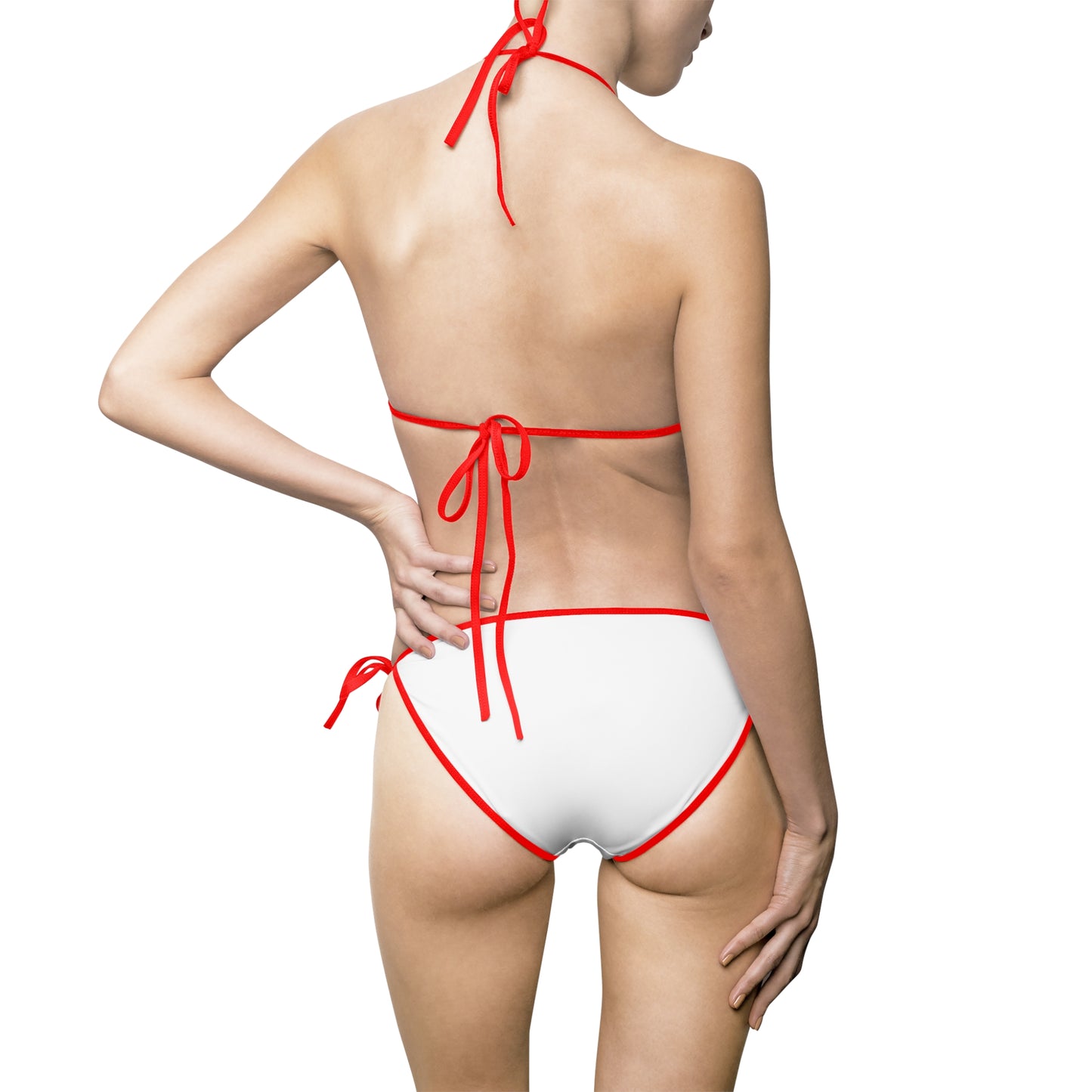 Women's Bikini Ruse Clues Swimsuit - Trendy Swimwear for Beach Days, Pool Parties, Vacations, Summer Holidays, Resort Wear