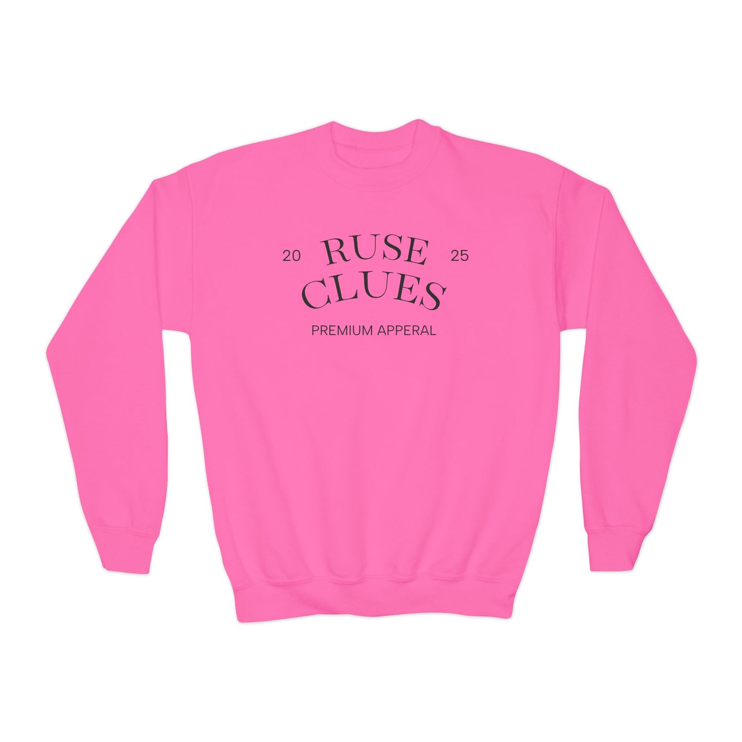 Youth Crewneck Ruse Clues Sweatshirt